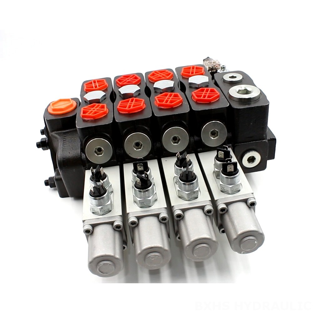 DLS180 Micro Switch Manual 4 Spool Sectional Directional Valve | Wholesale & Distribution image